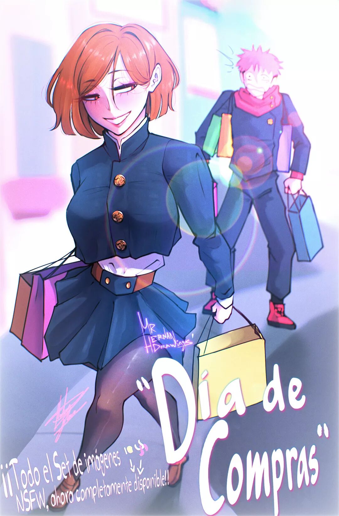 [MrHernanDrawings] Dia de Compras (Jujutsu Kaisen)