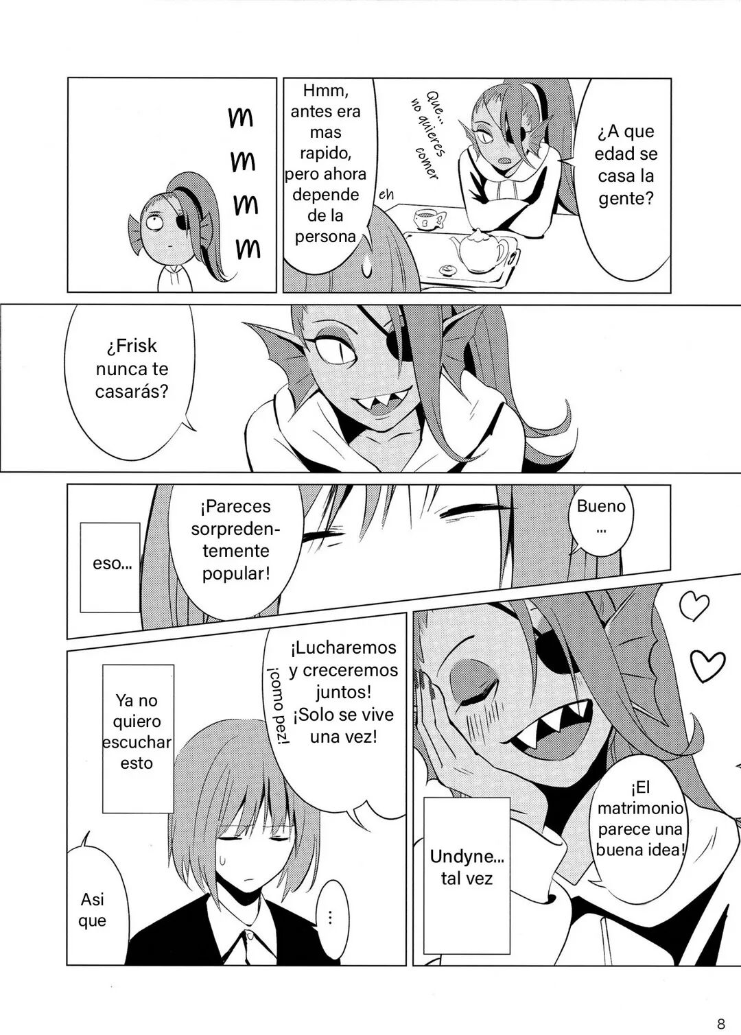 [Noa] CLEARLY Comic Porno (Undertale)