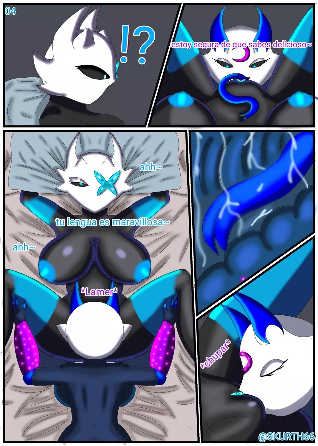 [Skurth66] Luna X Lampy (Comic Porn)