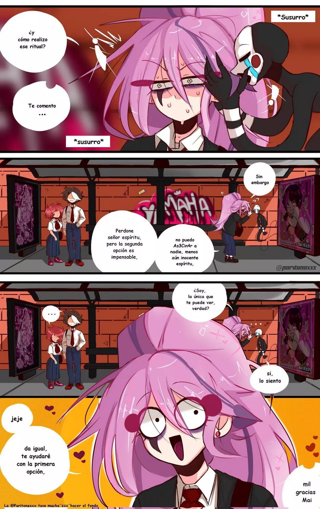 [Paritonaxxx] Un Ritual ¿¡Sin Ropa! Cap 1 (Comic Porn)