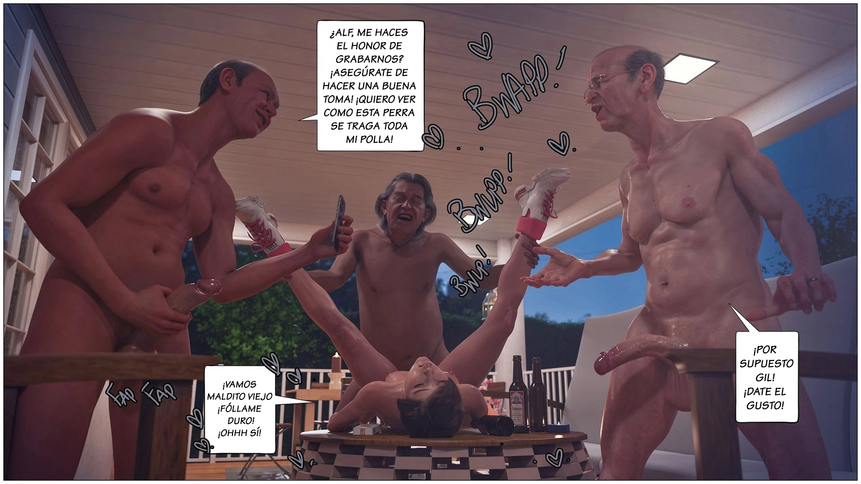 [Tab109] CUMMING Clean (Comic Porn)