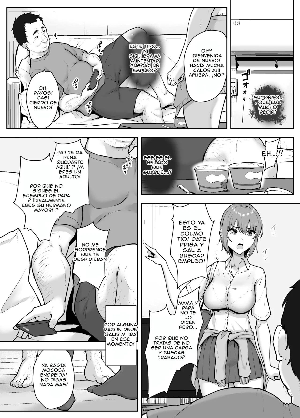 [Caruta] Devorando el AGUJERO de mi SOBRINA! (Comic Porn)