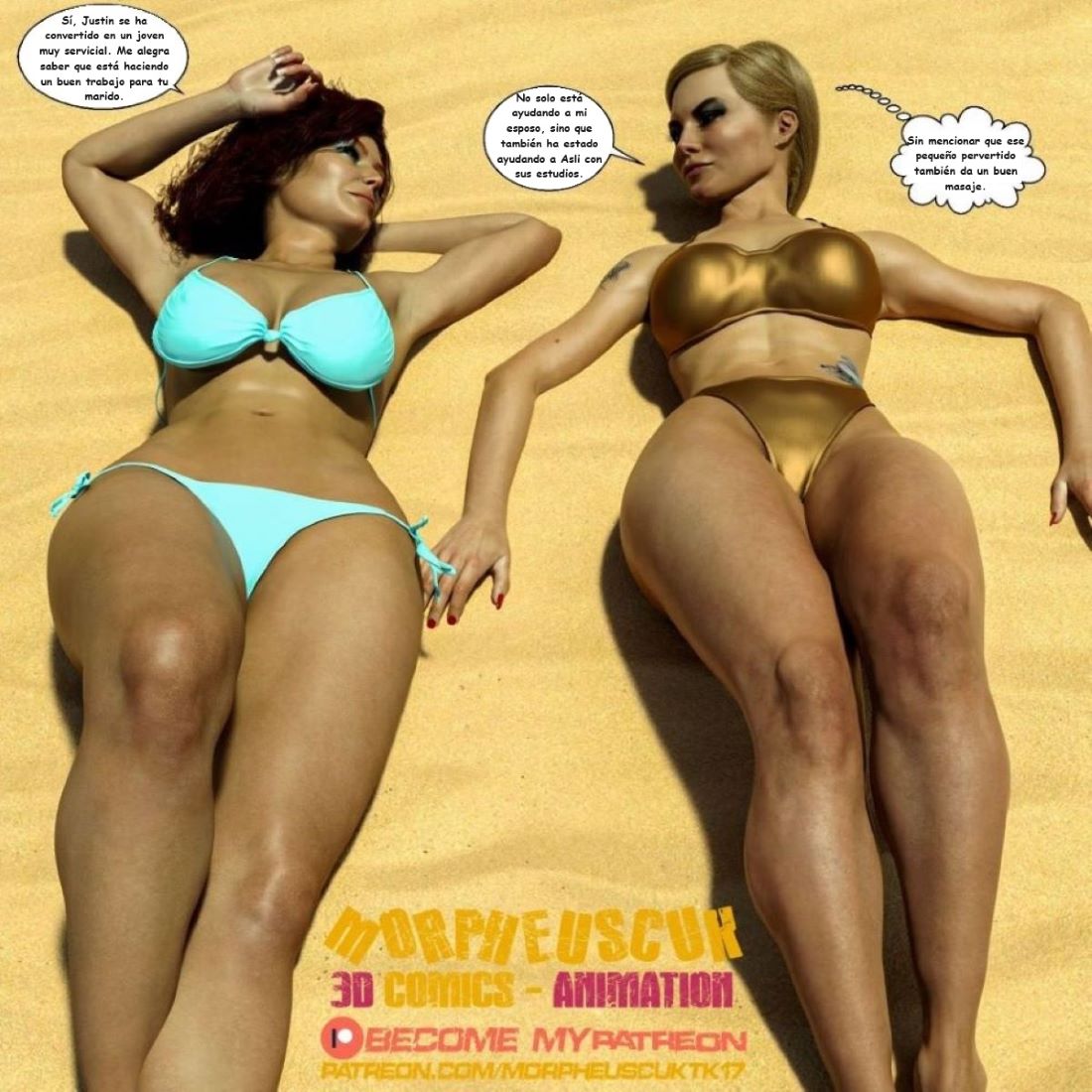 [Morpheuscuk] AMANDA and DERYA (Comic Porn)