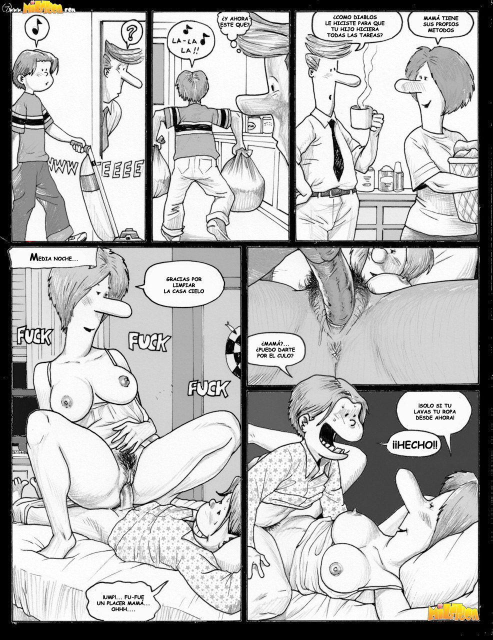 [Milftoon] Cumbuckets