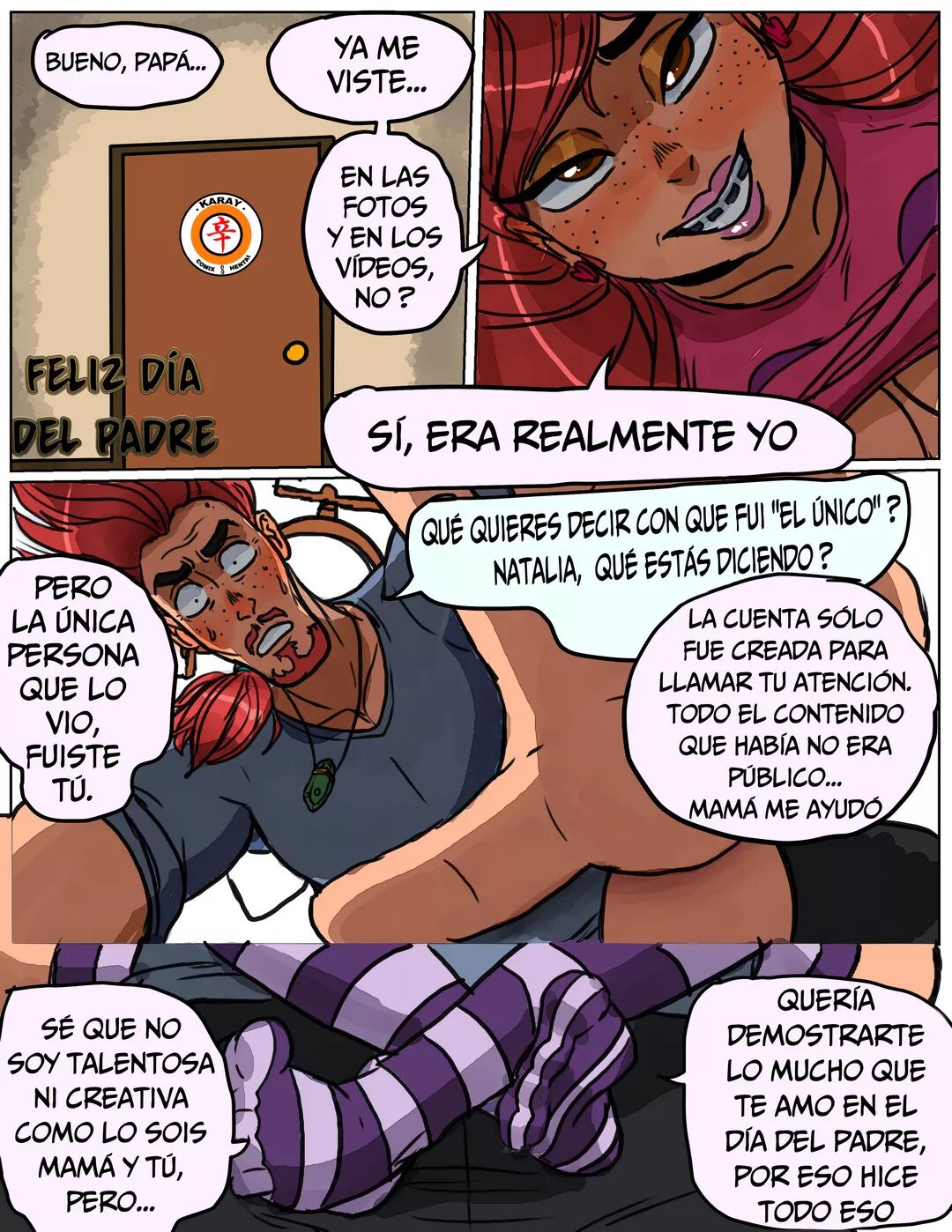 [SEANMALIKDESIGNS] Feliz Dia del Padre (Comic Porn)