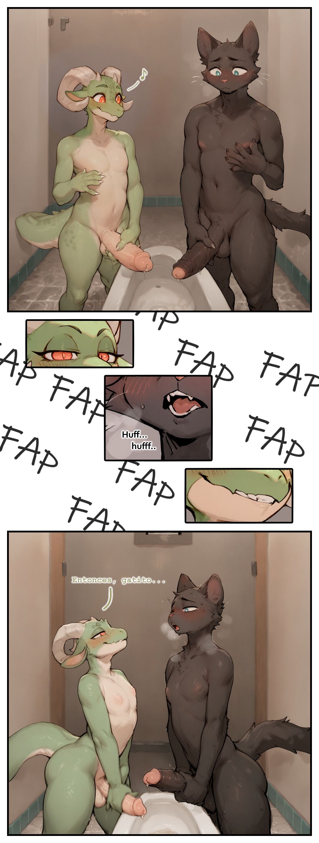 [nonimousmate] Friendly roomates (Comic Porn)