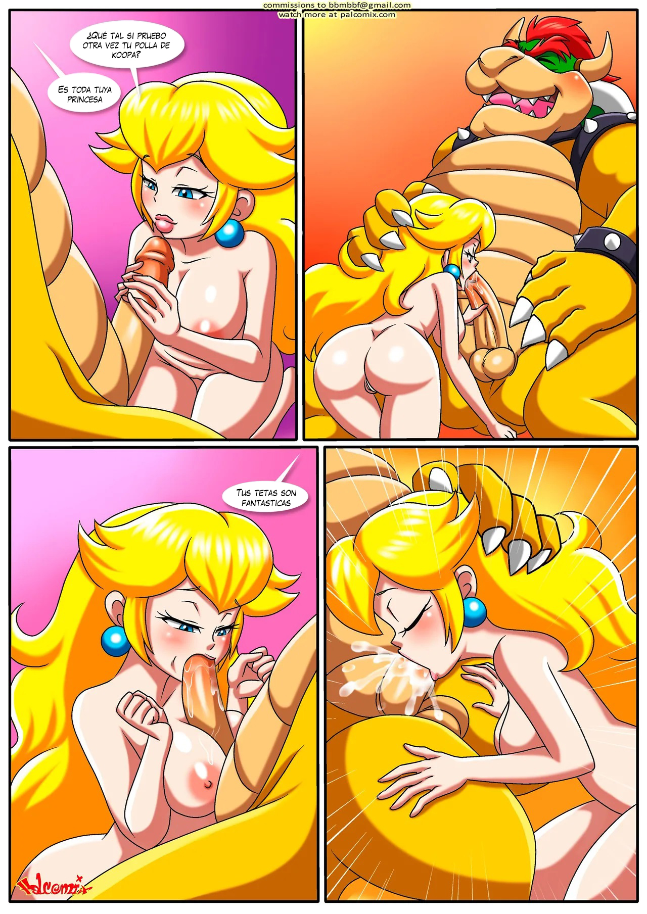 [PalComix] The Mushroom Kingdom Secret (Mario Bros)