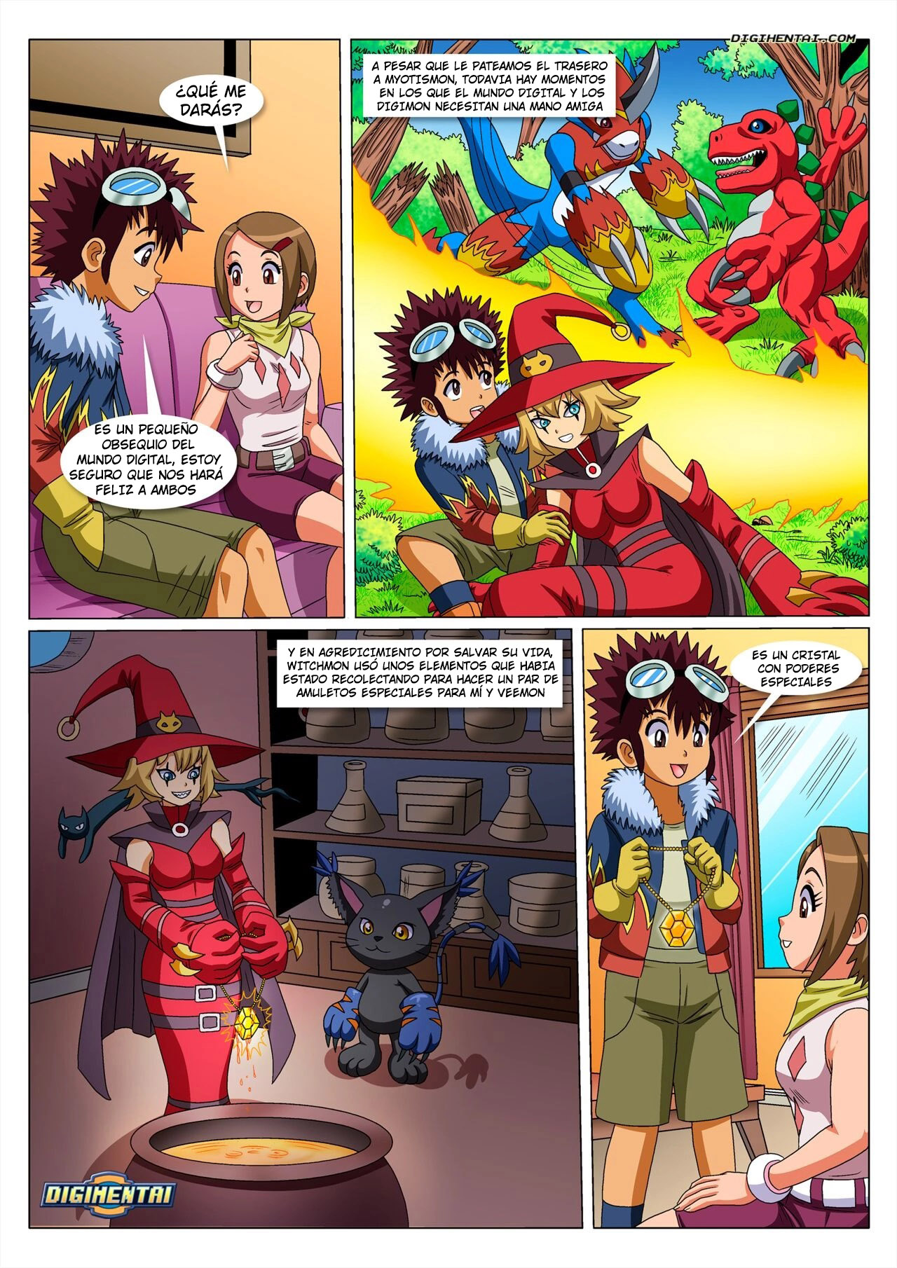 [Palcomix] DIVERSION Hipnotica (Digimon)
