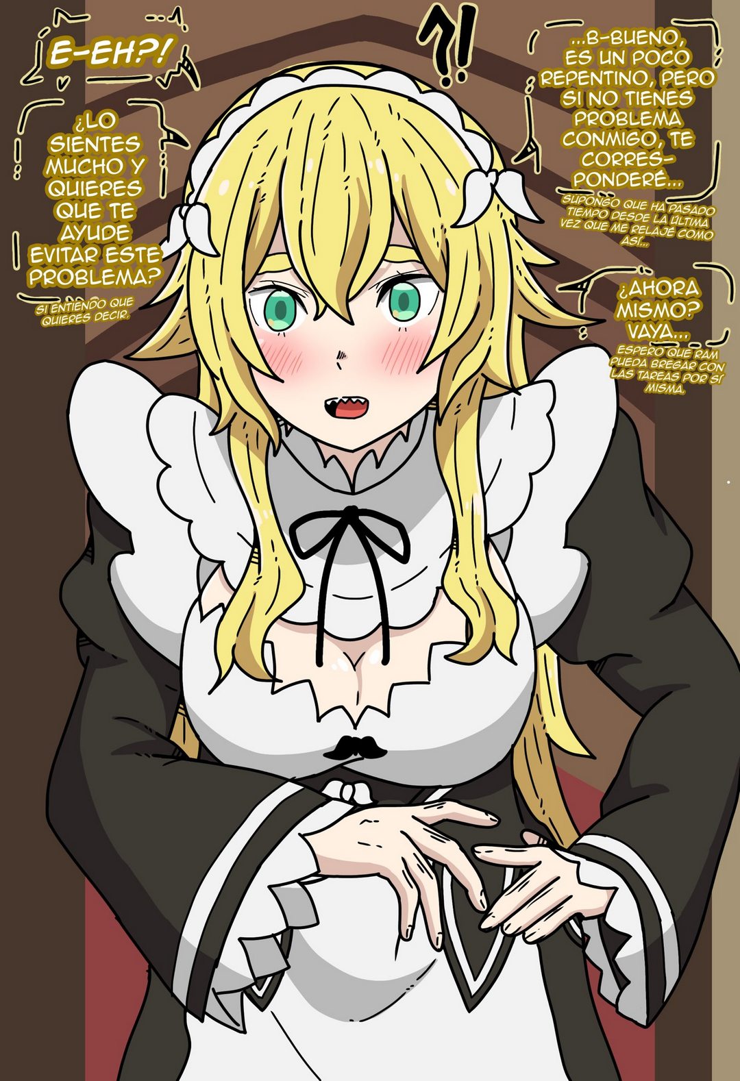 [ApoelaYoshi7] A Strange Request for Frederica! (Comic Porn)