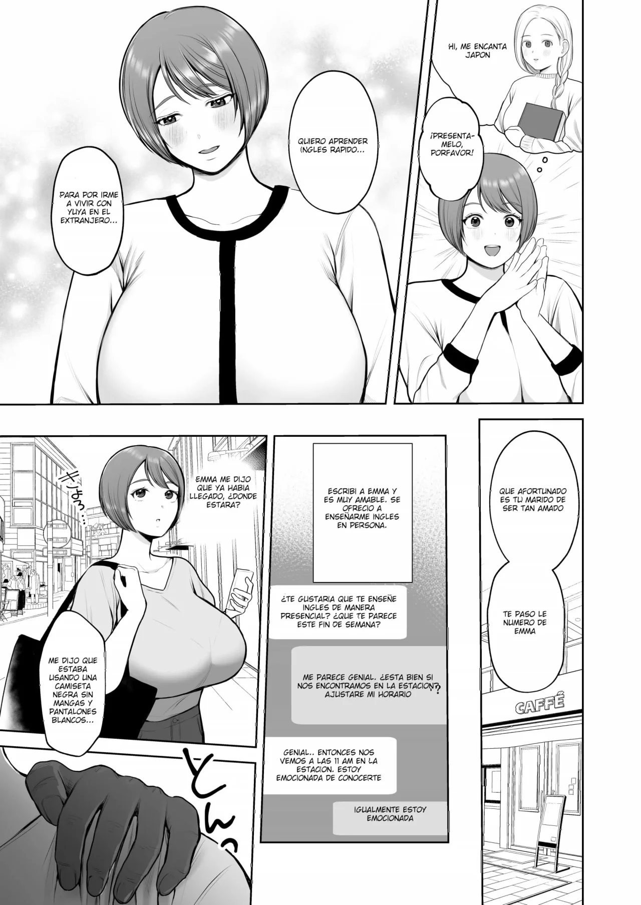 [Giriken] KOKUJIN SAMA no Gokubuto Chinpo de Ochita Hitozuma (Comic Porn)