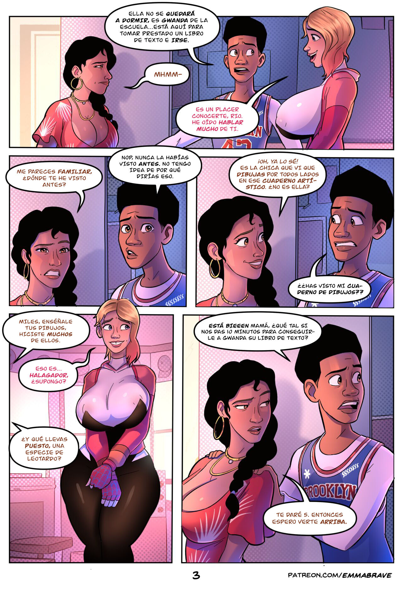 [Emmabrave] SPIDERVERSE +18 (Spiderman)
