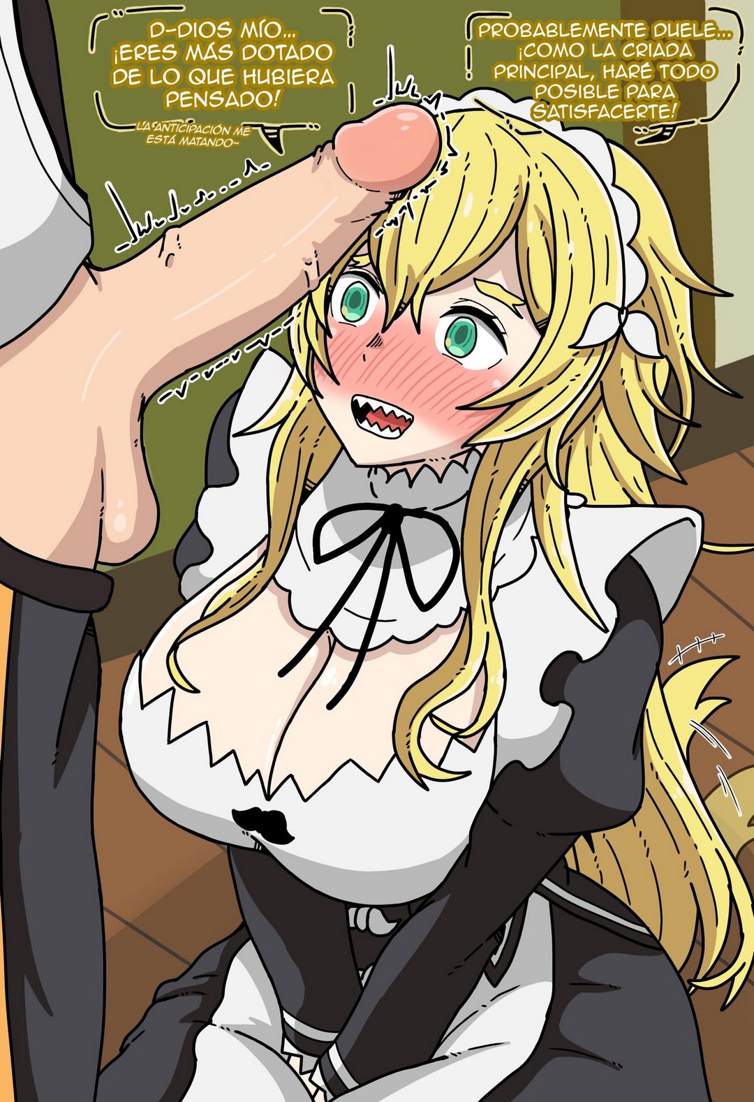 [ApoelaYoshi7] A Strange Request for Frederica! (Comic Porn)