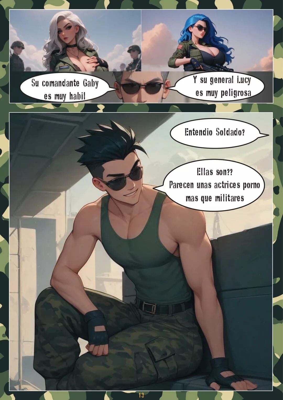 [TSurvivor] Guerra ANAL — (Comic Porn)