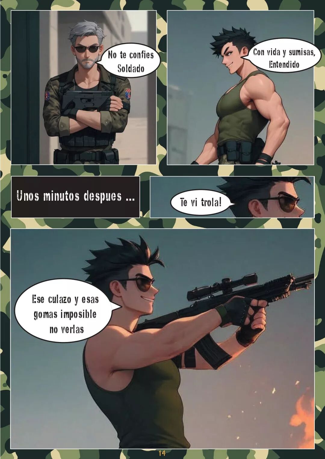 [TSurvivor] Guerra ANAL — (Comic Porn)