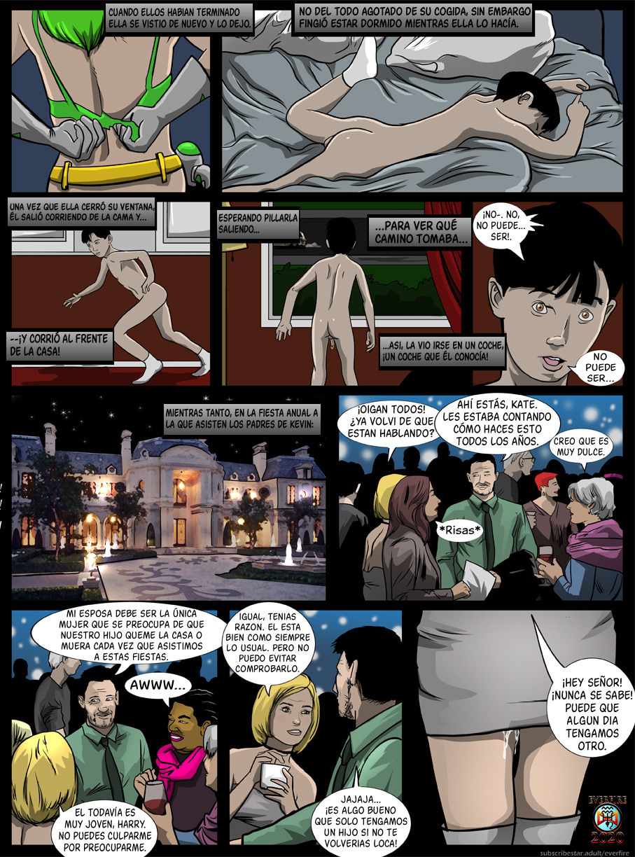 [Everfire] HALLOWEEN Visitor (Comic Porn)