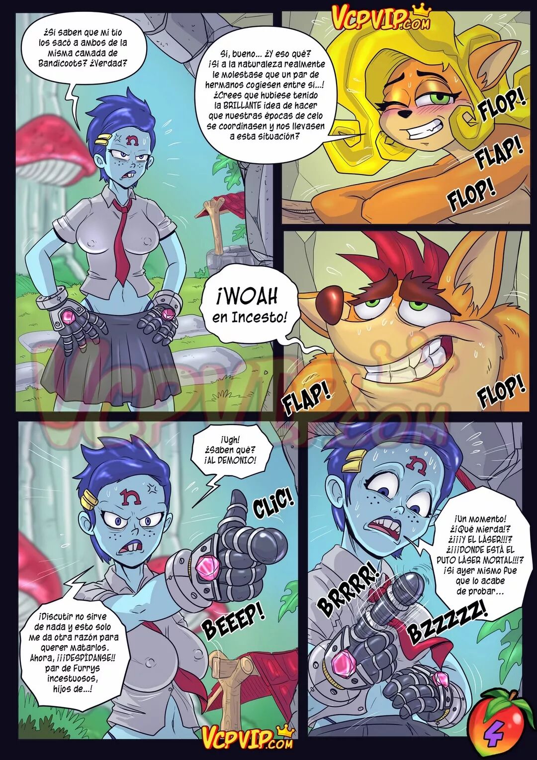[Macergo] Tag Team Fucking Nina — (Crash Bandicoot)