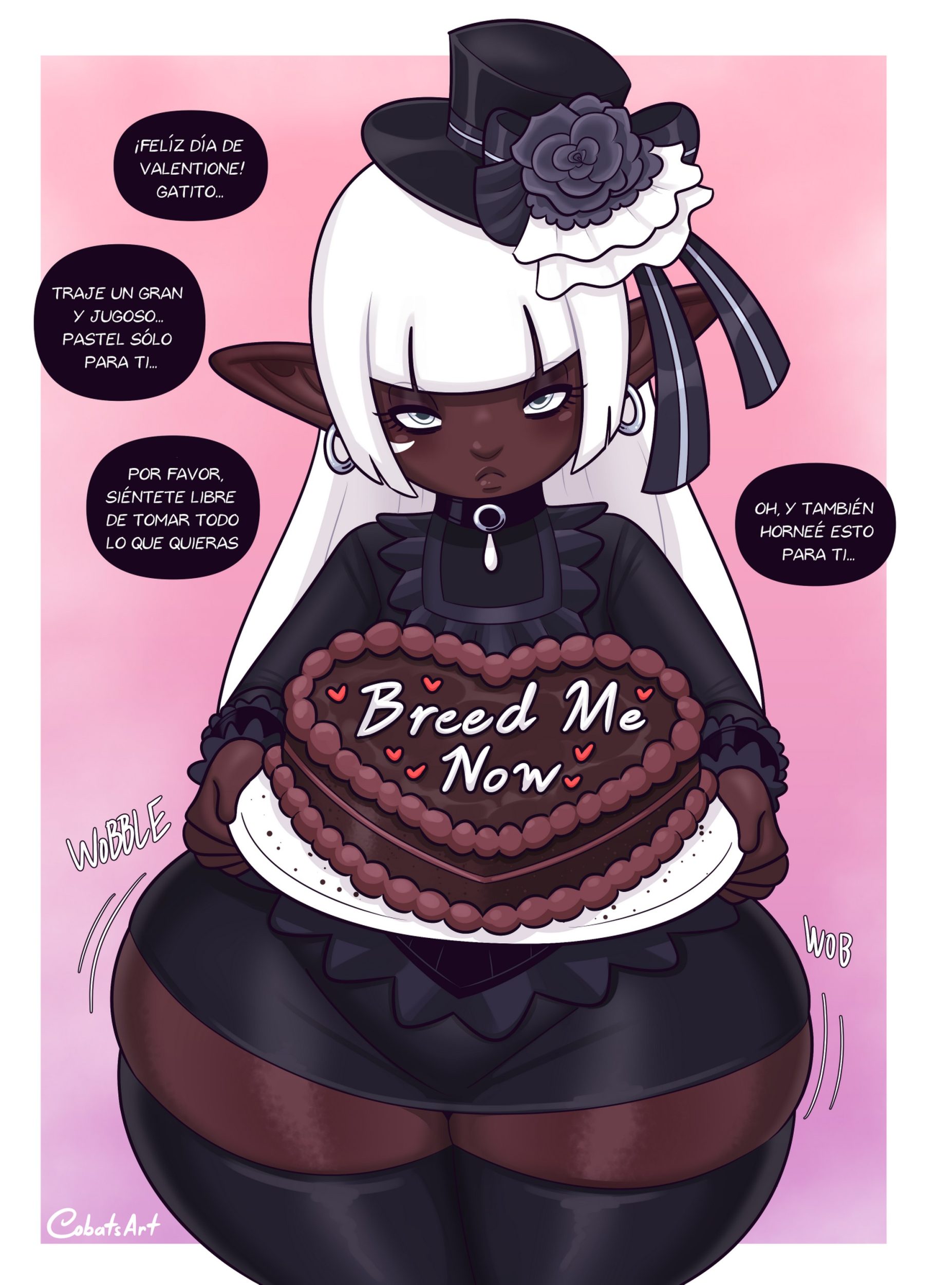 [Cobatsart] Mary Muffin — Drk CHOCOLATE Cake (Comic Porn)