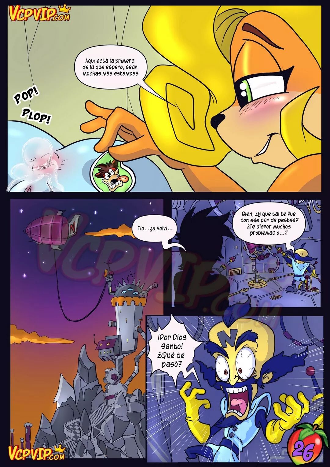 [Macergo] Tag Team Fucking Nina — (Crash Bandicoot)