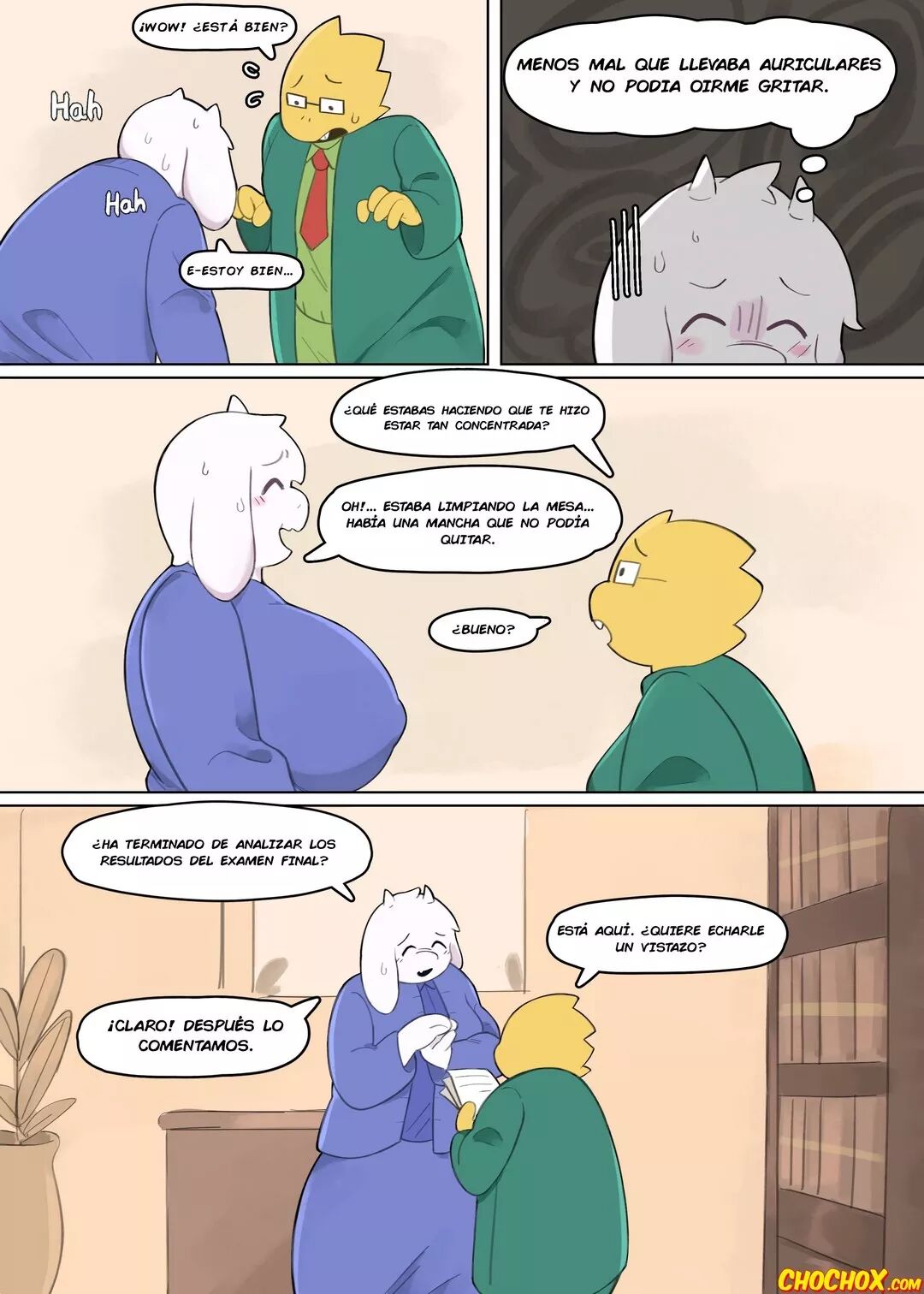 [Thenewpassion] Favourite Student — (Undertale)