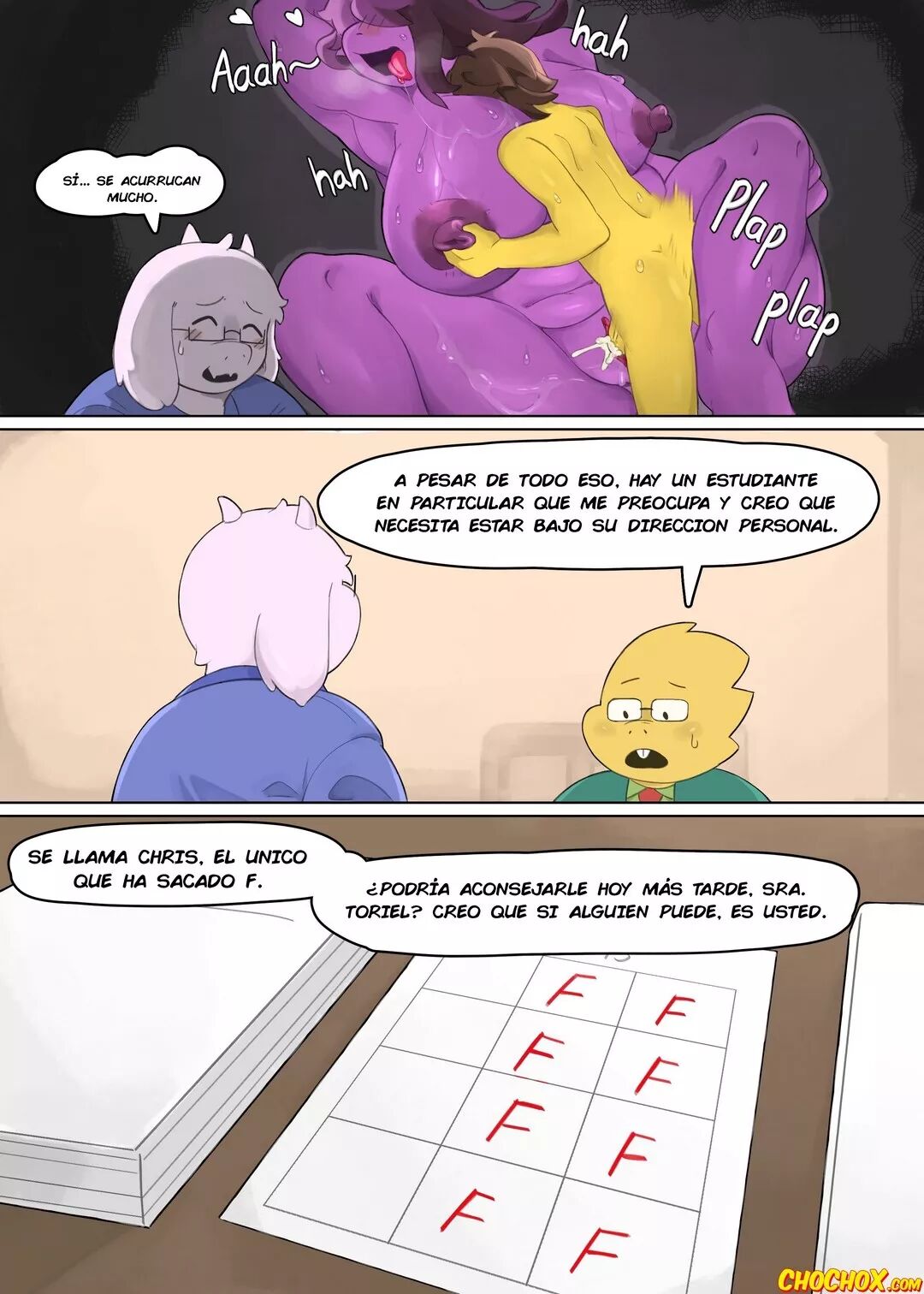 [Thenewpassion] Favourite Student — (Undertale)