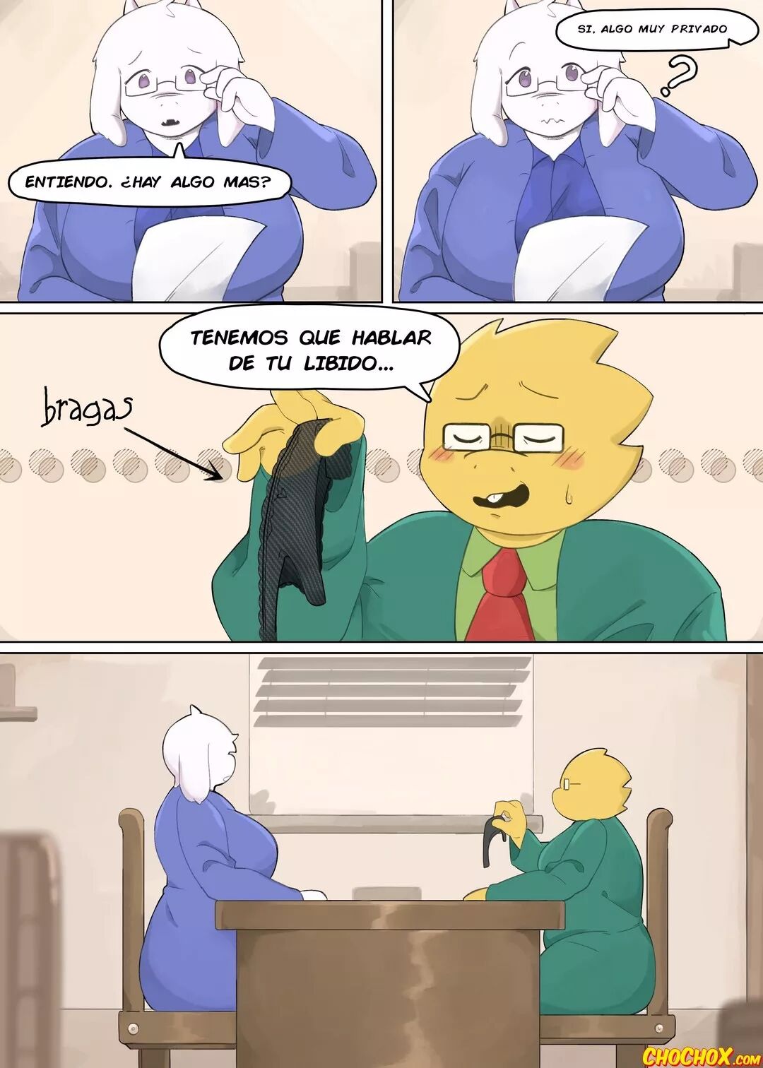 [Thenewpassion] Favourite Student — (Undertale)