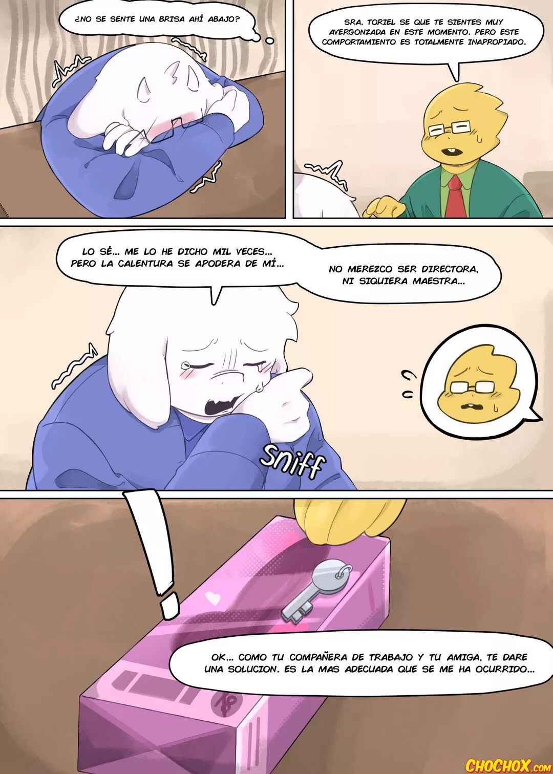 [Thenewpassion] Favourite Student — (Undertale)