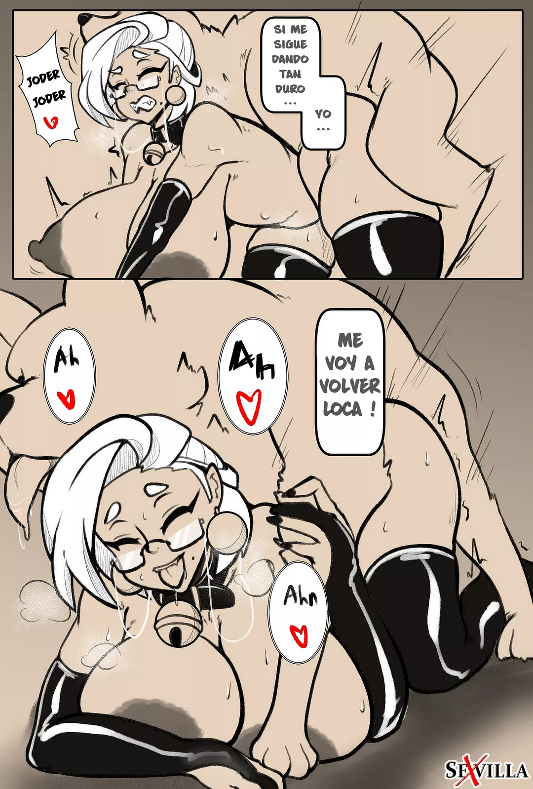 [Zzvinniezz] Celebrando Toda la Noche – (Comic Porn)