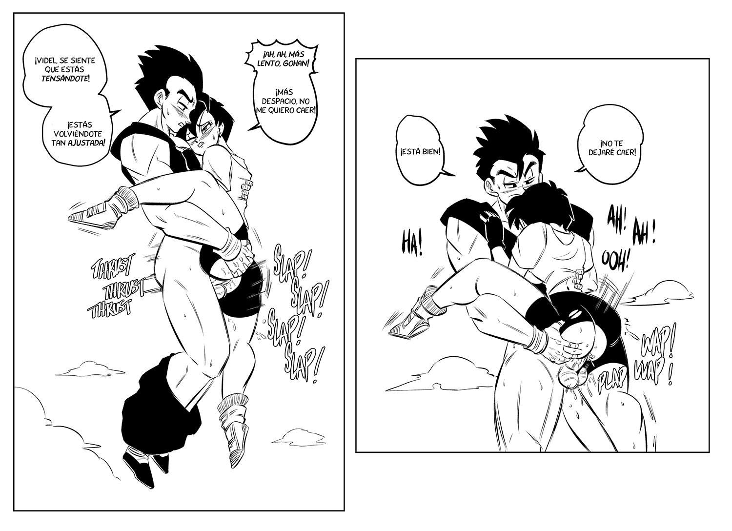 [FunsexyDB] Midair TRAINING (Dragon Ball Z)