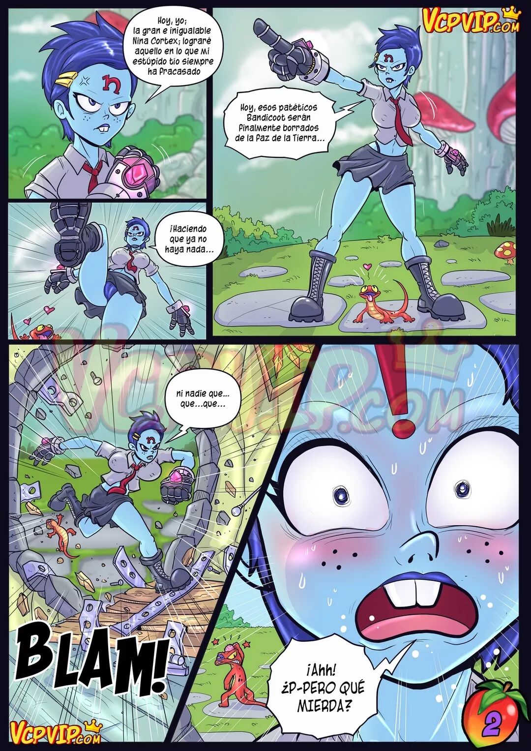 [Macergo] Tag Team Fucking Nina — (Crash Bandicoot)