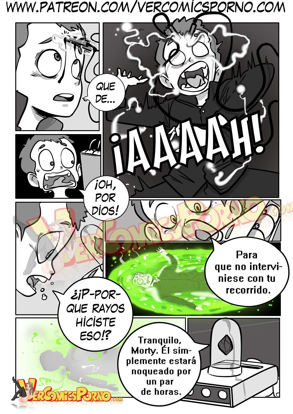 [Ero-Mantic] Rick Y Morty – Viaje de Placer 2