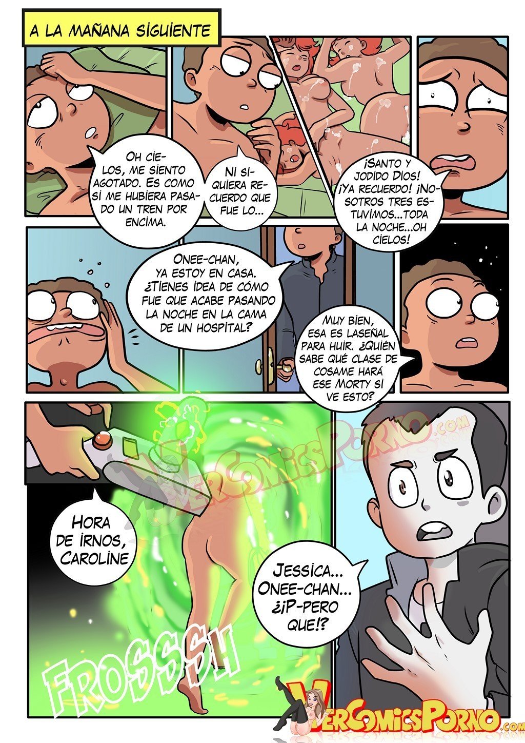 [Ero-Mantic] Rick Y Morty – Viaje de Placer 2