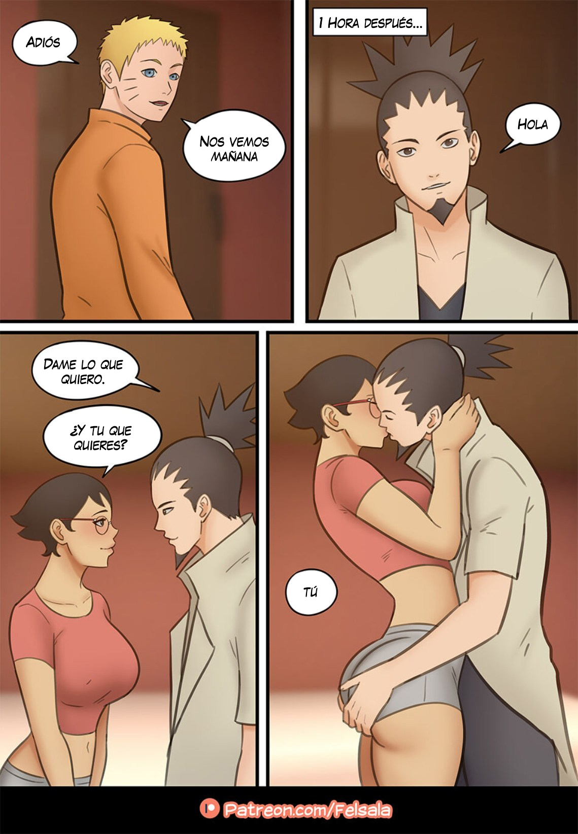 [Felsala] Adult Sarada Loves Everyone (boruto next generation)