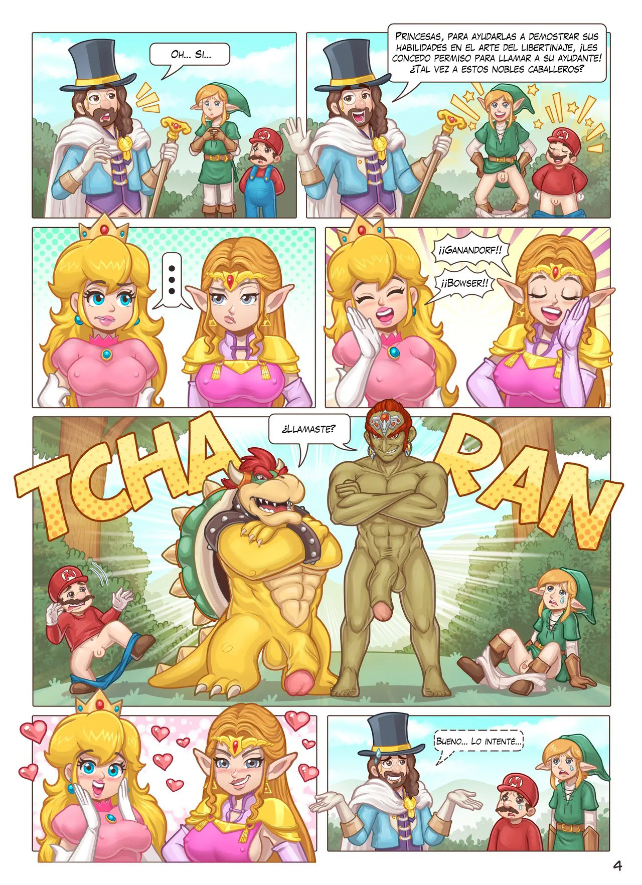 [JinnAcheron] Hot Duels VI — ZELDA vs PEACH (Mario Bros)