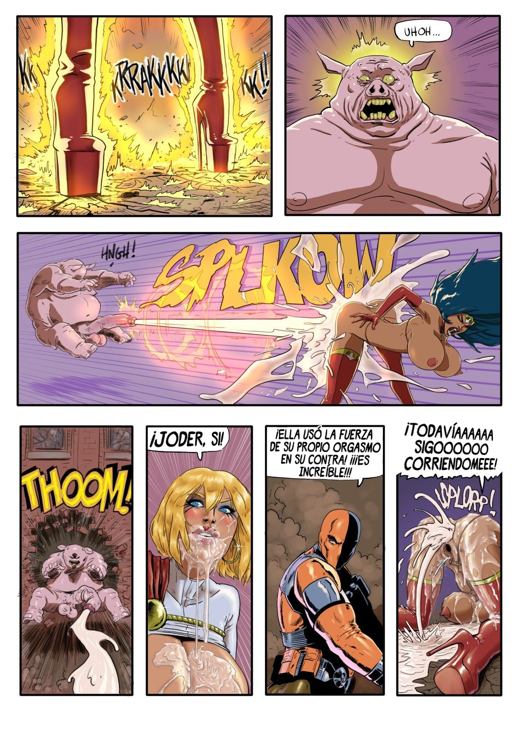 [Fenris Comix] WONDERCUNT parte 1 (Comic Porn)