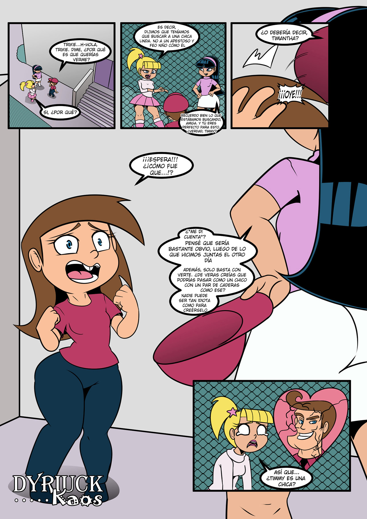 [Dyriuck Kaos] MONEY for COMICS (Padrinos Mágicos)