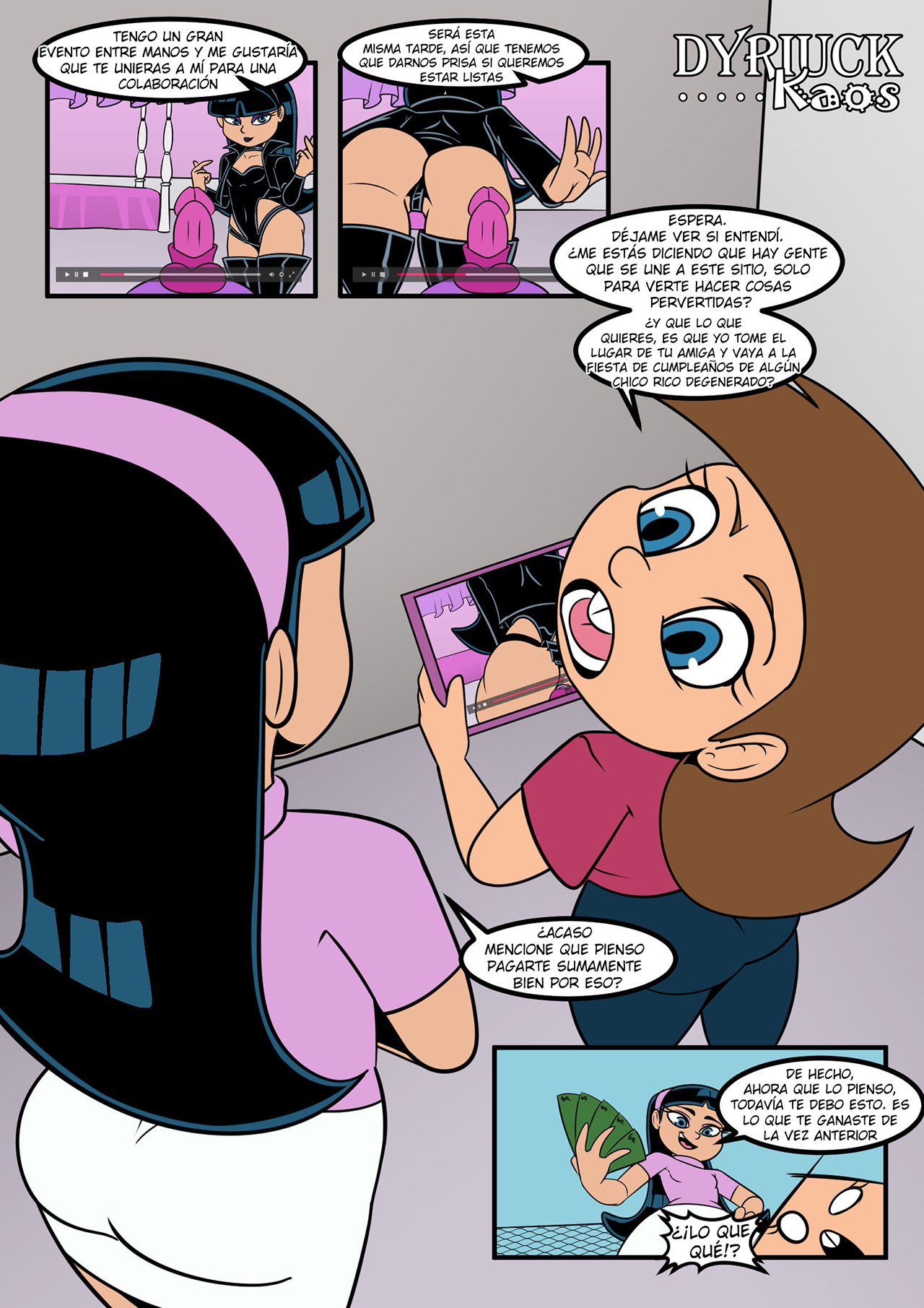 [Dyriuck Kaos] MONEY for COMICS (Padrinos Mágicos)