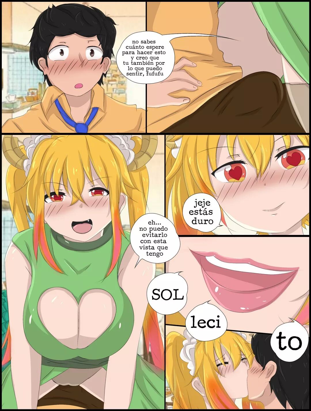 [DFox] La Dragona Que Me Vuelve Loco — (Comic Porn)
