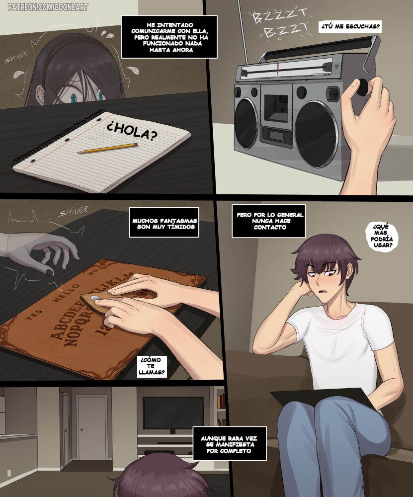 [BDOne] Accidental GHOST BOYFRIEND (Comic Porn)