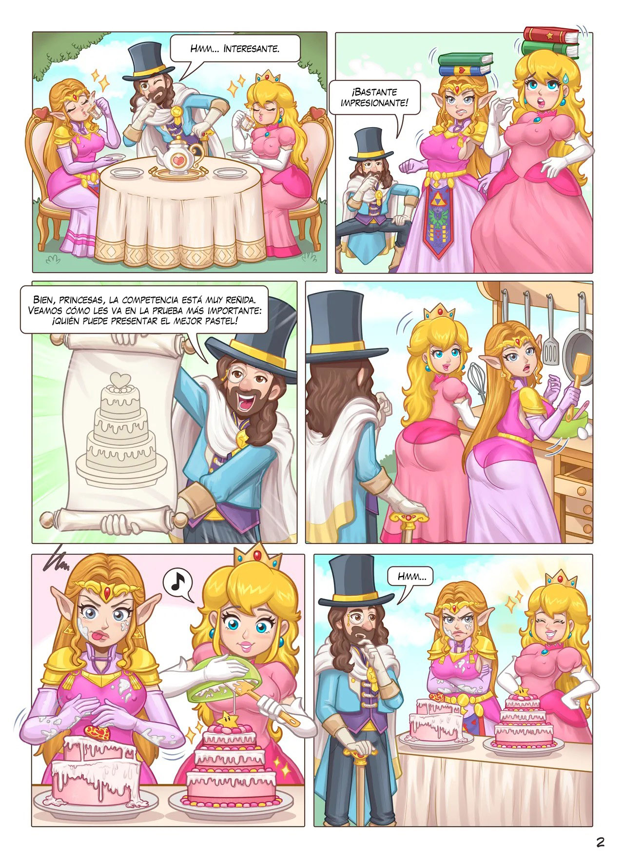 [JinnAcheron] Hot Duels VI — ZELDA vs PEACH (Mario Bros)