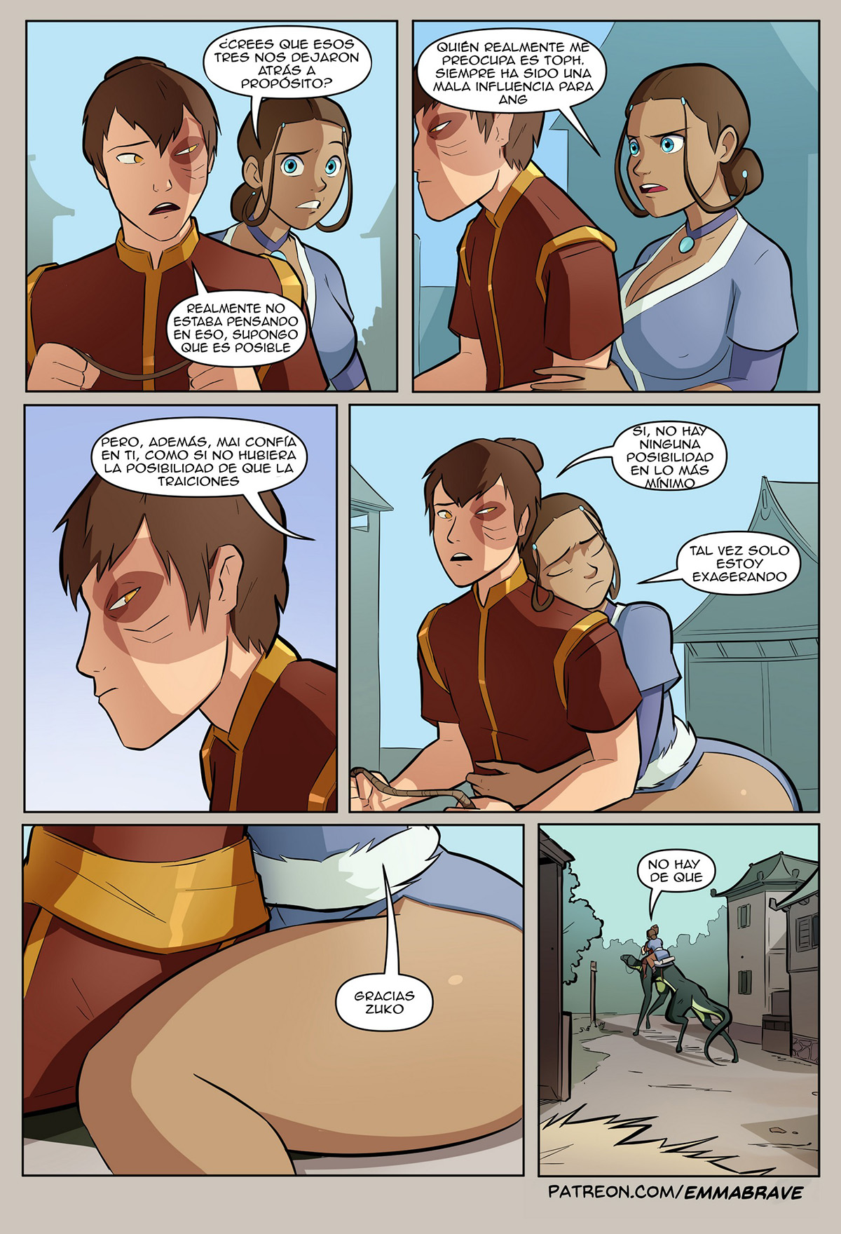[Emmabrave] After Avatar Parte 2 (Avatar: la leyenda de Aang)