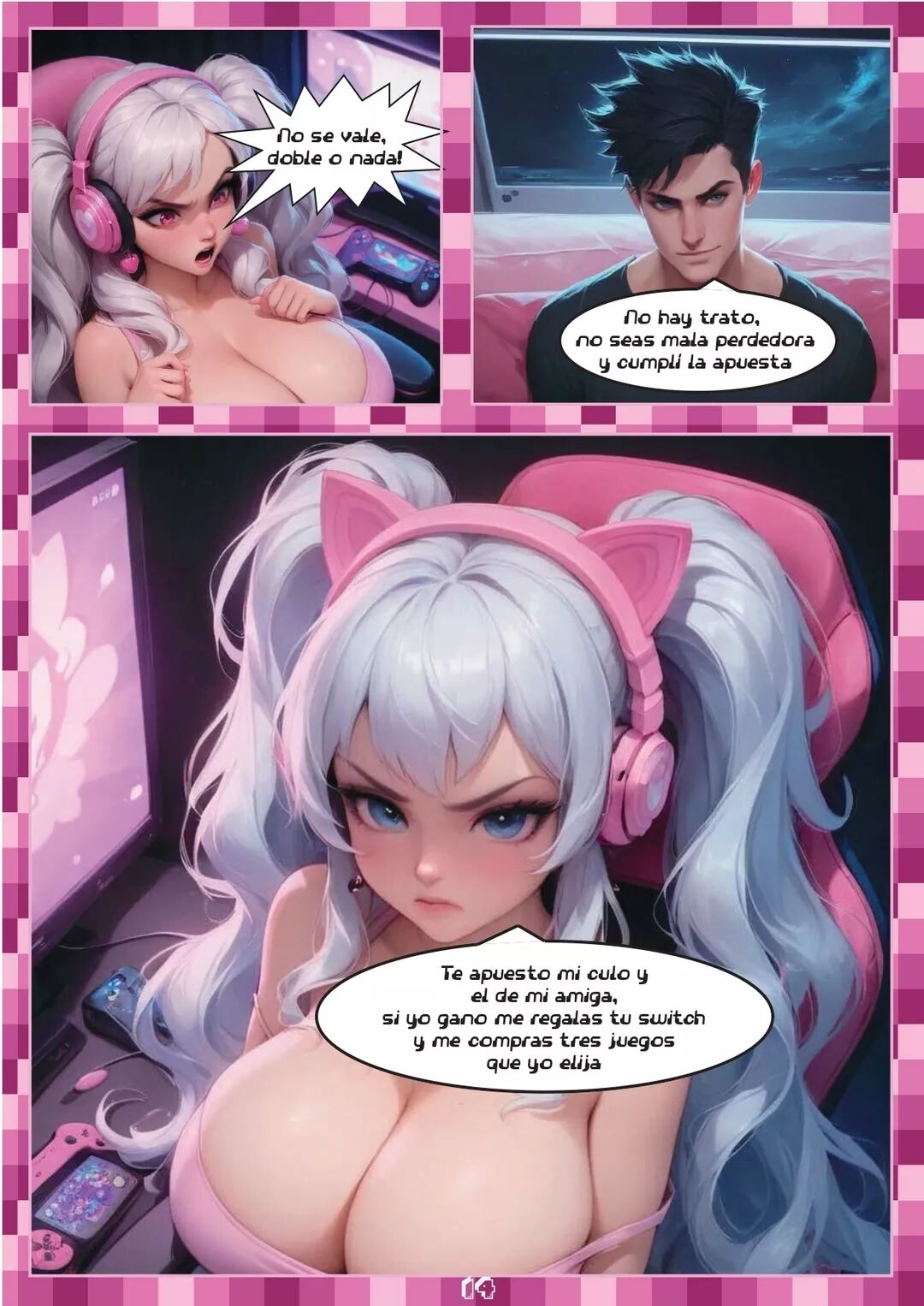 [TSurvivor] Anal Gamers — (Comic Porn)