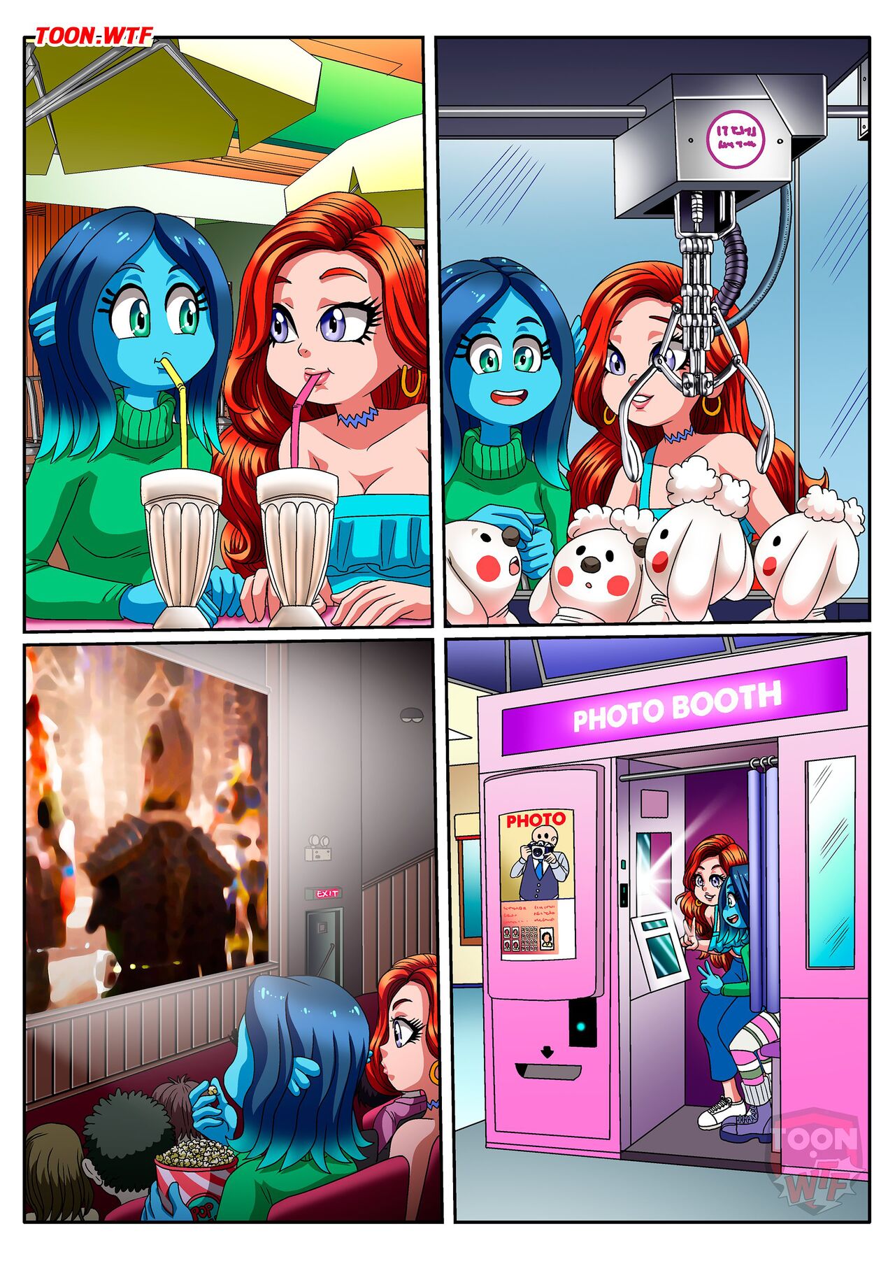 [Palcomix] ENEMIES to LOVERS (Krakens y sirenas: Conoce a los Gillman)