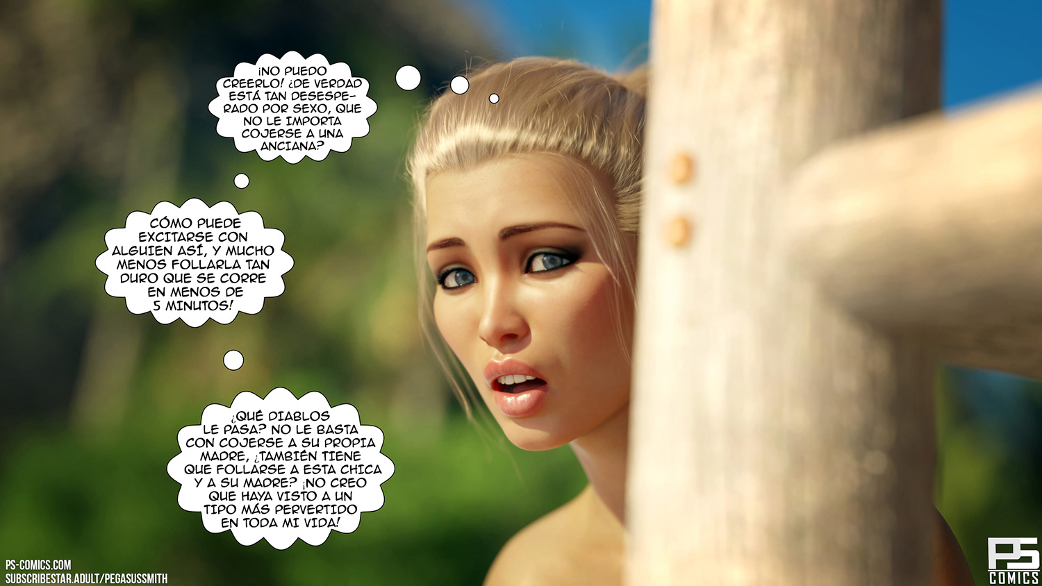 [Pegasus Smith] AU NATUREL – Nudist Resort parte 23 (Comic Porn)