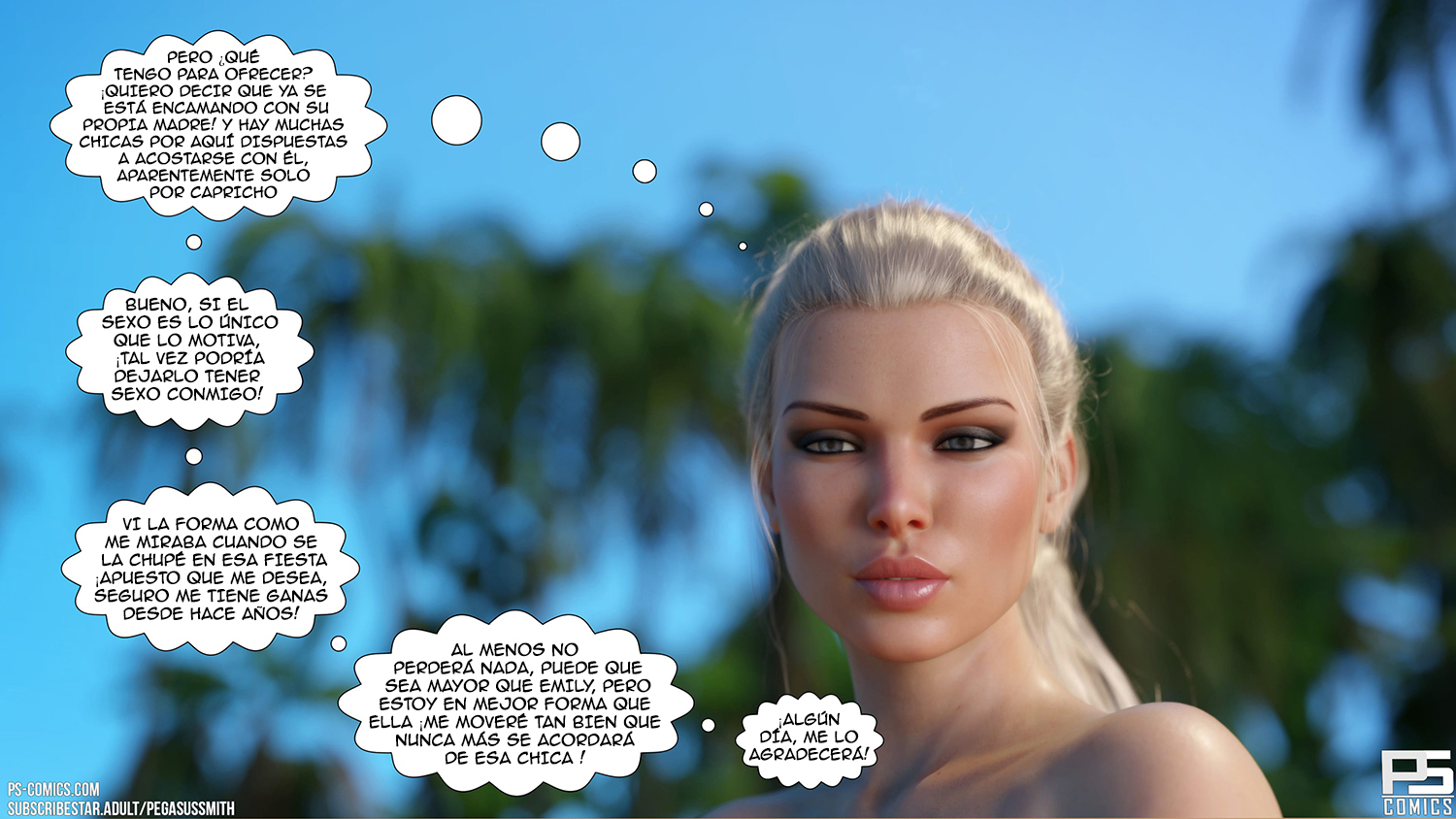 [Pegasus Smith] AU NATUREL – Nudist Resort parte 23 (Comic Porn)