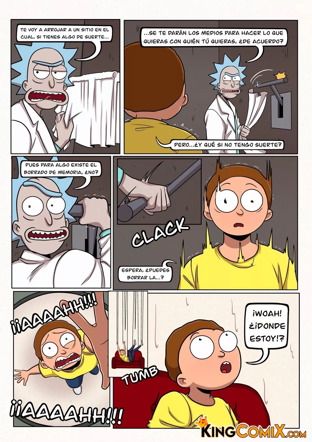 [KingComiX] Another Morty Sex Comic – (Rick and Morty)