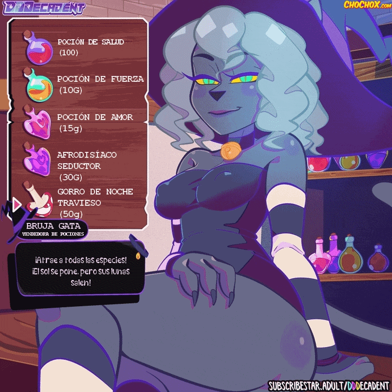 CatWitch Panties and Potions – KissClaw