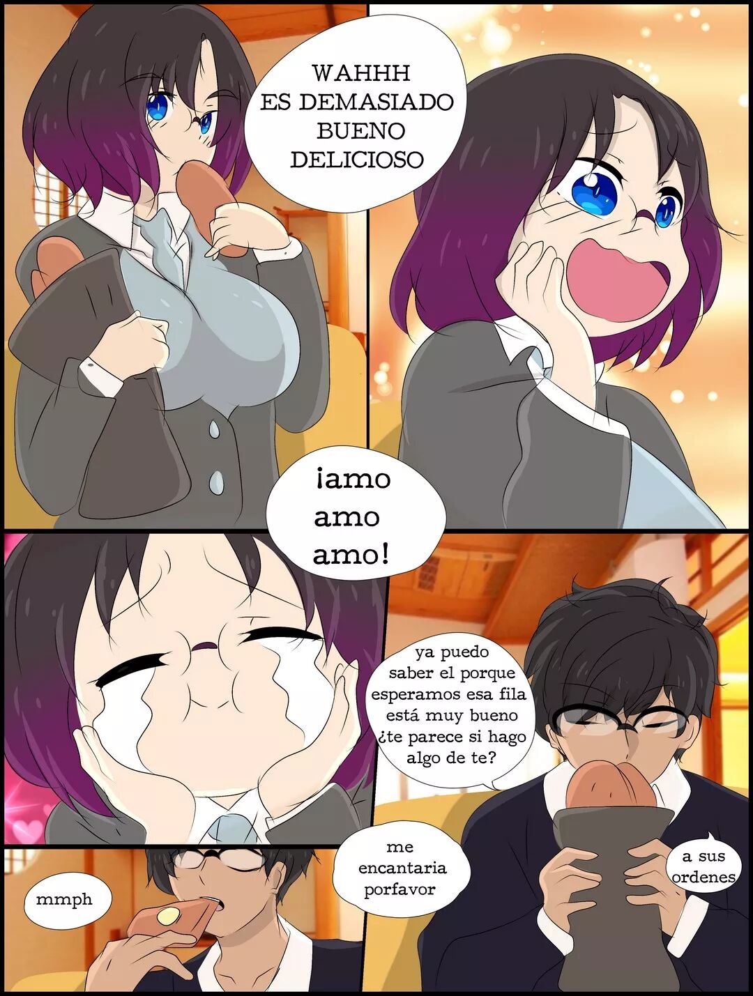 [D-Fox] El dulce sabor de mi dragona (Kobayashi-san Chi no Maid Dragon)