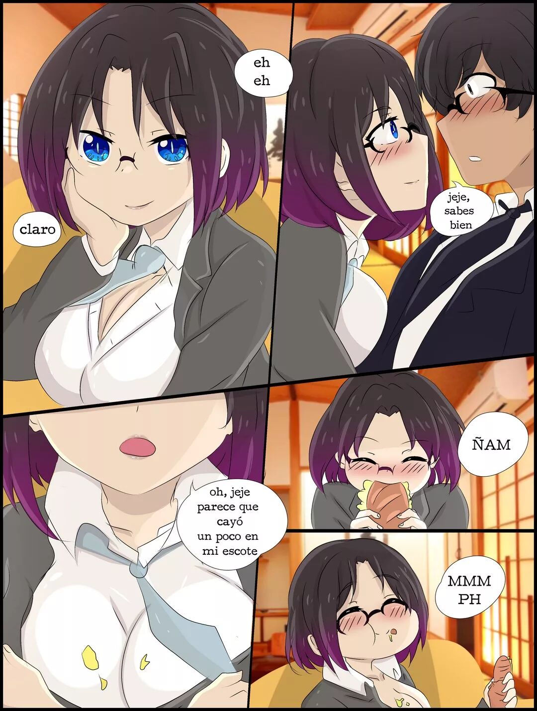 [D-Fox] El dulce sabor de mi dragona (Kobayashi-san Chi no Maid Dragon)