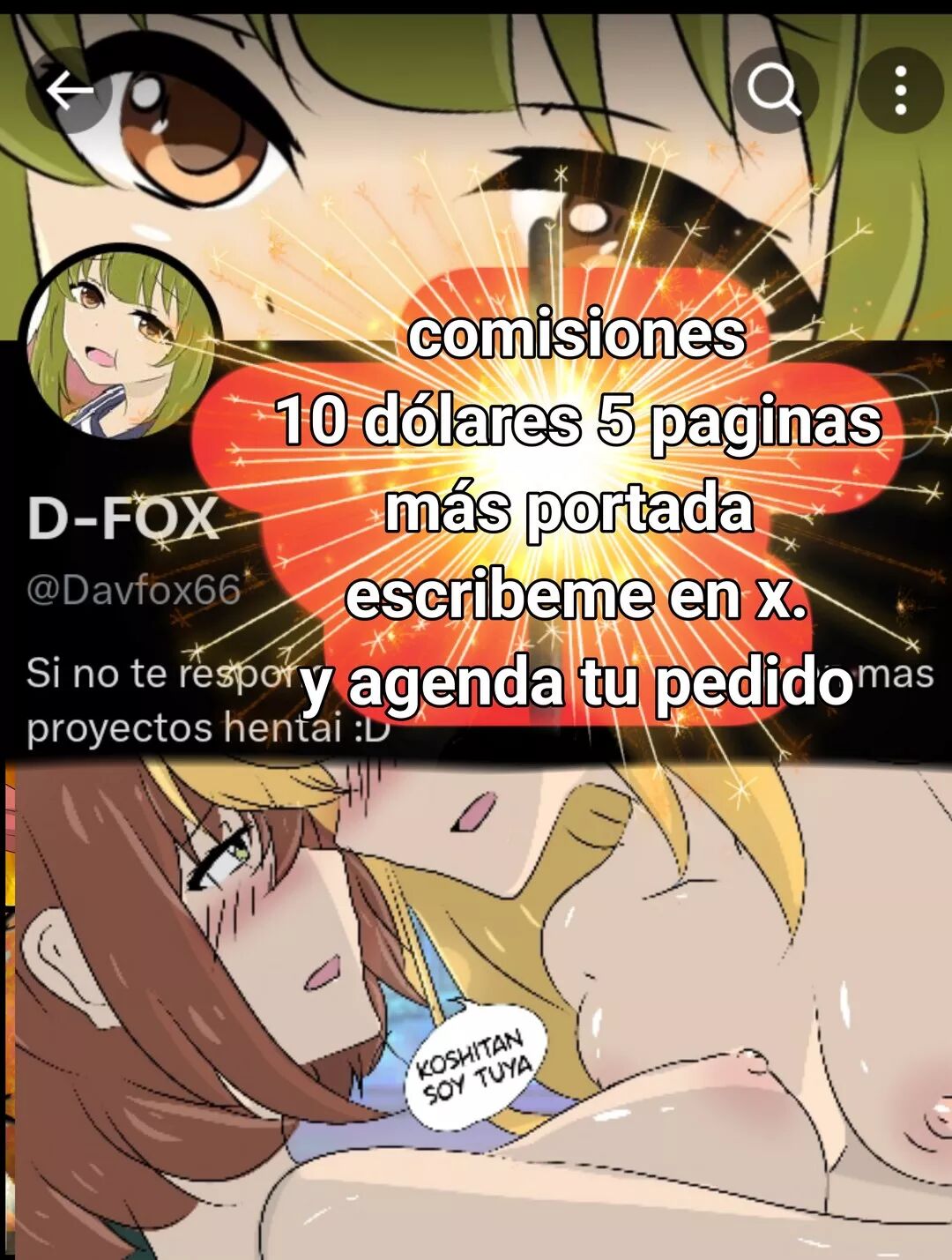 [D-Fox] El dulce sabor de mi dragona (Kobayashi-san Chi no Maid Dragon)