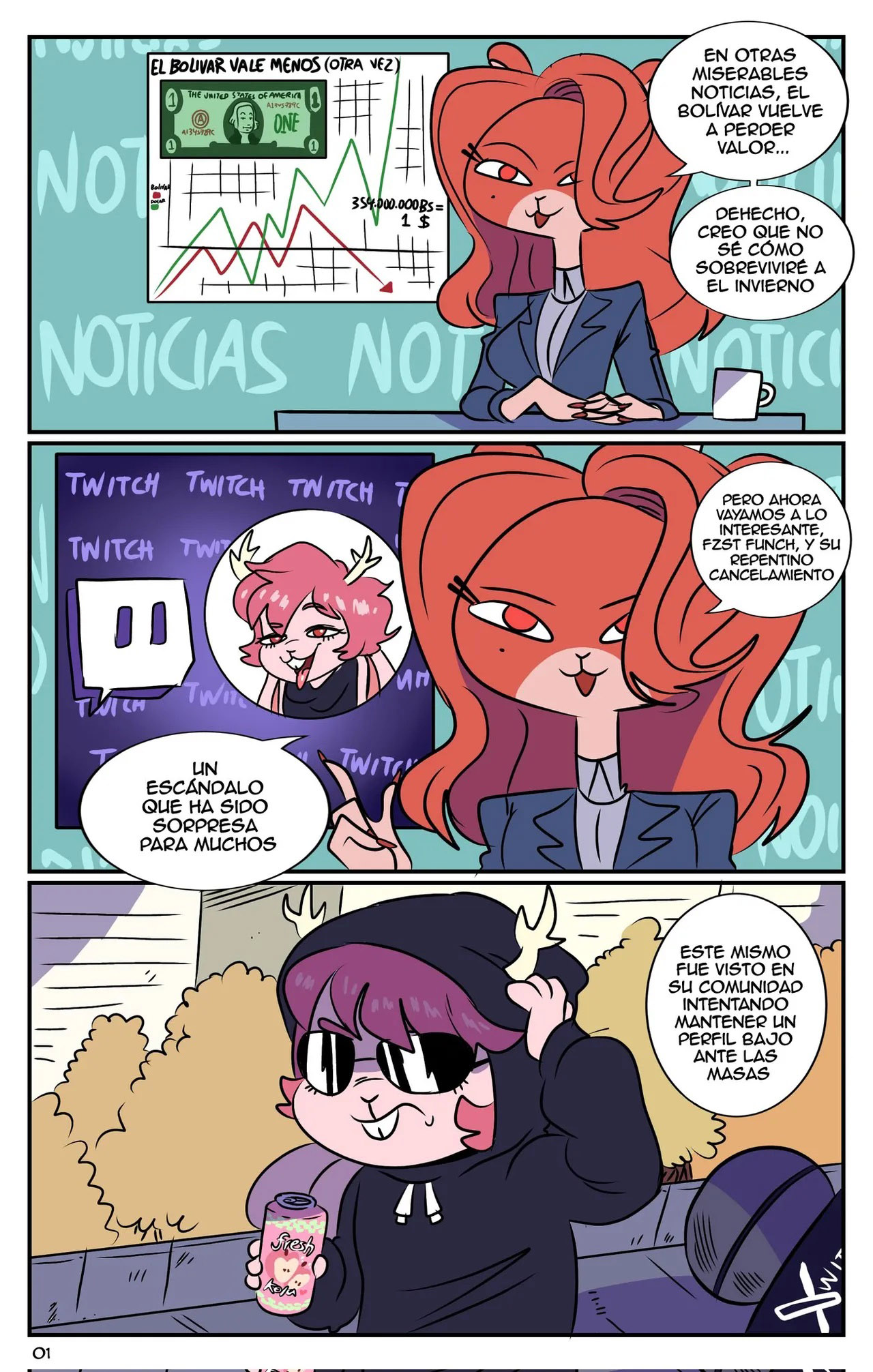 [RenitaReed] Las VACACIONES de FZST (Comic Porn)